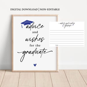Consejos y deseos de graduación, letreros con consejos de graduación, tarjetas con consejos de graduación, letreros con consejos y deseos de graduación, letreros de graduación imprimibles