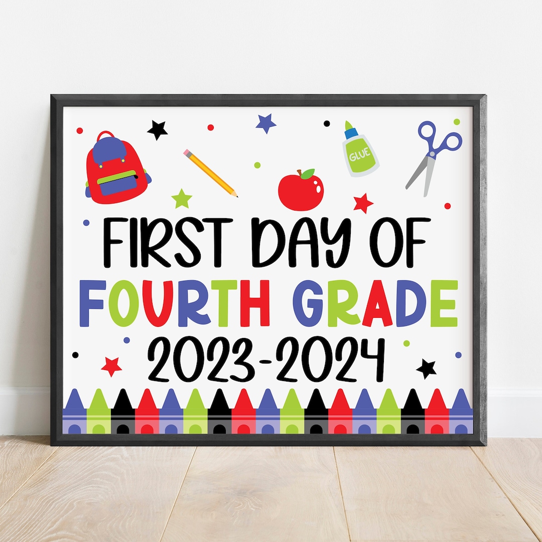 first-day-of-4th-grade-sign-printable-first-day-of-4th-grade-etsy