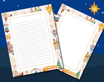 Christian Stationery Printable - Etsy