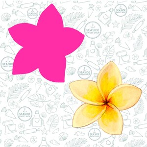 Plumeria-bloemkoekjesvormer - STL-download