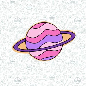 Saturn - Cookie Cutter STL Download