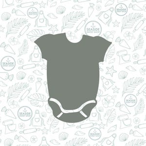 Baby Onesie Cookie Cutter