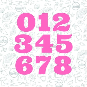 Numbers Cookie Cutters - STL Downloads