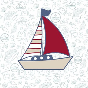 Sailboat Cookie Cutter STL Download