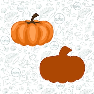 Wide Pumpkin - Cookie Cutter STL Download
