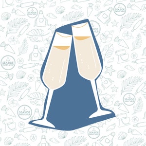 Champagneglazen Cookie Cutter STL downloaden