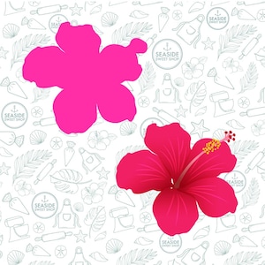 Hibiskus Blume Cookie Cutter - STL Download