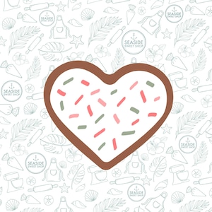 Heart shaped cookie/cake - Cookie Cutter