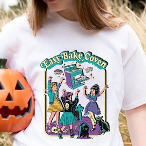 Easy Bake Coven Shirt,Halloween Shirt,90s Horror Movie Fan,Vintage Halloween Gift, Witchy Vibes Tee, Halloween Spooky, Retro Halloween Shirt