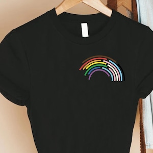 LGBT Pocket Shirt,Rainbow Pocket Pride Shirt,Pride Month Gift,Gay Pride T-Shirt,Pride Shirt Men,Womens Rainbow Tshirt,LGBTQ Shirt, Ally Tee
