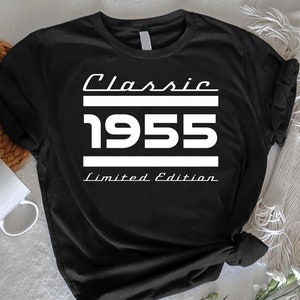 Classic 1955 Limited Edition Shirt,Classic Auto Owner Gift,Born in 1955 Shirt,70th Birthday Tshirt,Grandpa Birthday Gift, Mechanic Dad Shirt