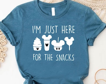 Disney Snacks Shirt, Vacation Tee, Family Trip T-Shirt