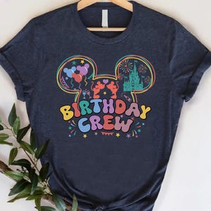 Disney Birthday Girl Shirt, Birthday Boy Disney Shirt, Birthday Squad Disney Shirt, Disney Birthday Crew Shirt, Disney Birthday Party Shirts