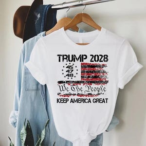 Trump 2028 Election Shirt, Conservative Gift for Men & Women image 7