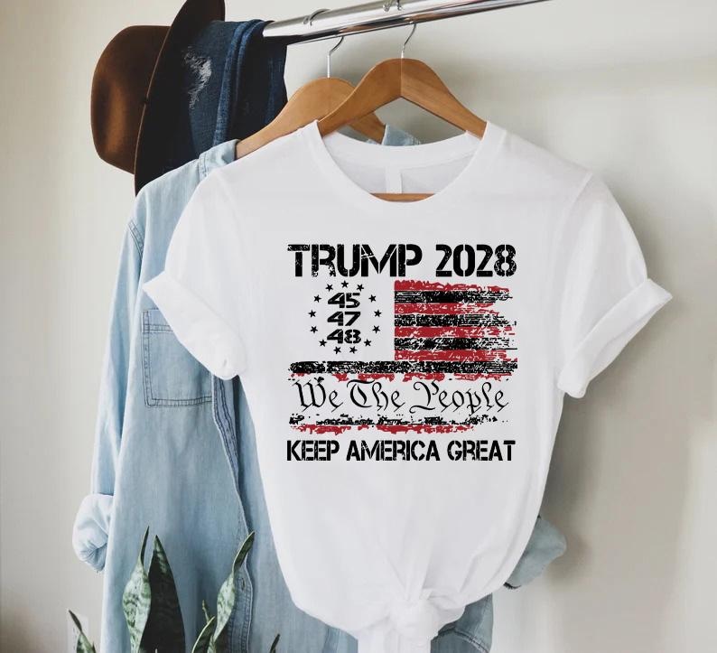Trump 2028 Election Shirt, Conservative Gift for Men & Women image 7