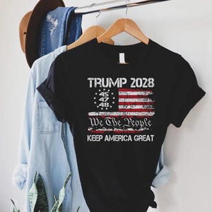 Trump 2028 Election Shirt, Conservative Gift for Men & Women image 9