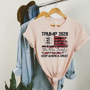 Trump 2028 Election Shirt, Conservative Gift for Men & Women image 6