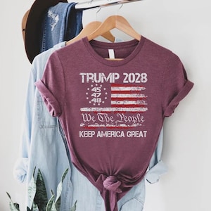 Trump 2028 Election Shirt, Conservative Gift for Men & Women image 10