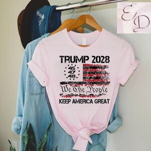 Trump 2028 Election Shirt, Conservative Gift for Men & Women image 4