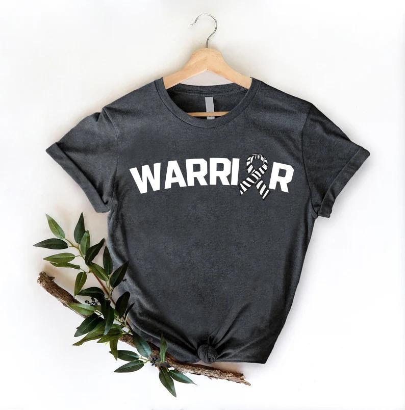 Rare Disease Warrior Shirt,Rare Disease Awareness Shirt,Rare Disease Day Shirt,Warrior Gift,Zebra Ribbon Shirt,Chronic Illnesses Warrior Tee