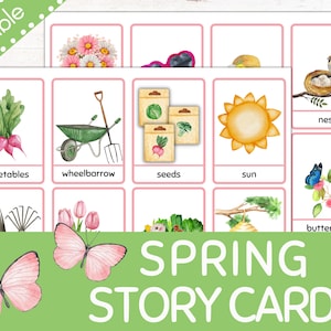 Story Building Game | Story Starters | Spring Game | Camping Game | Card Game | Story Telling | Classroom Activity | Homeschool Game