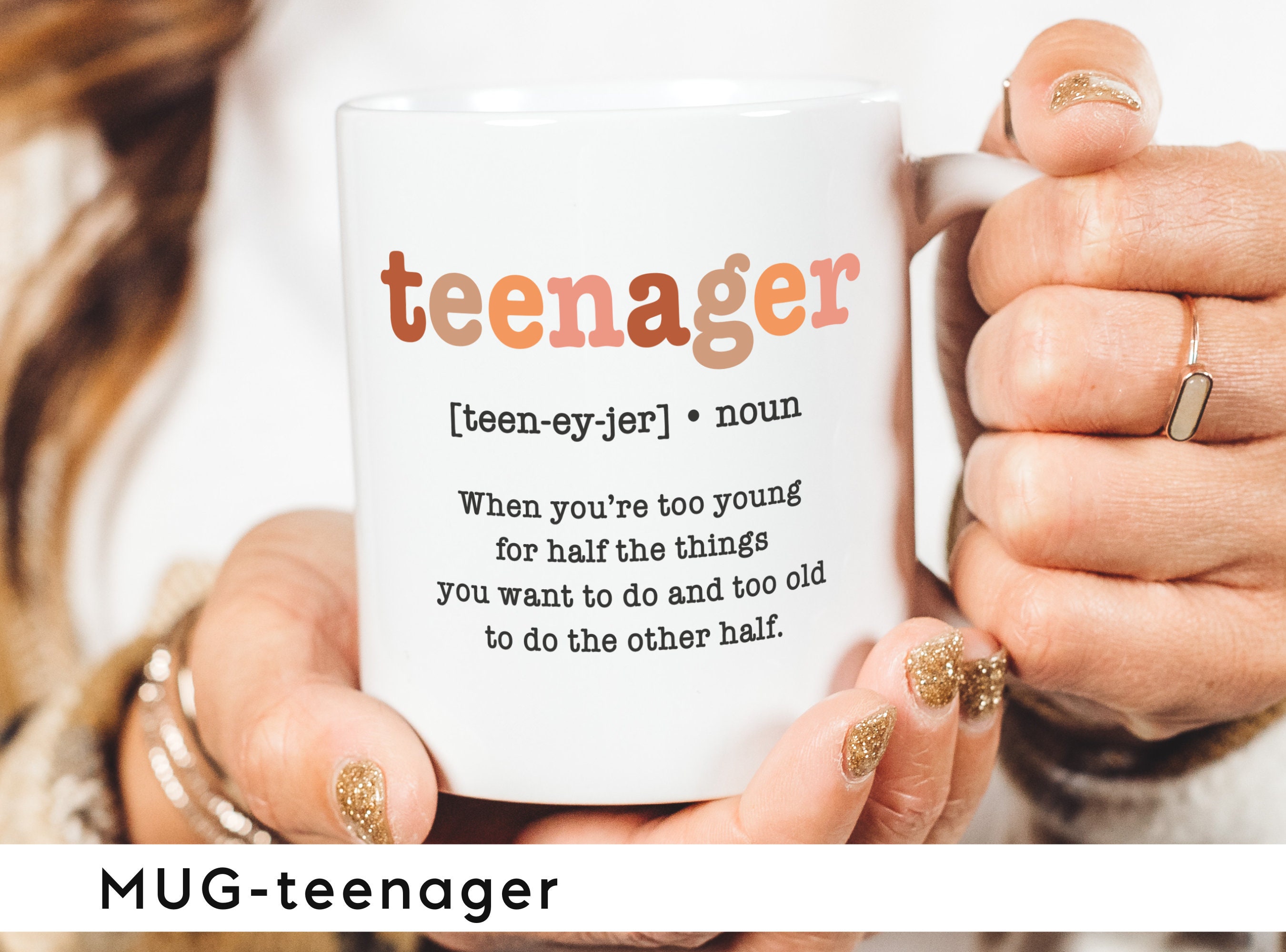  YouNique Designs Teen Girls Mug for Teenage Girls