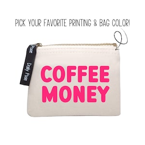 Monedero - Coffee Money: El imprescindible para los amantes del café Cartera elegante para su taza de café diaria
