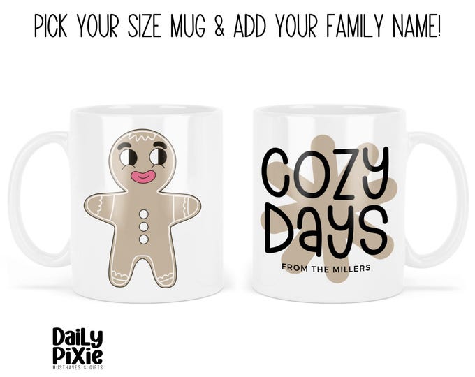 Cozy Days Family Mug – Add Some Warmth to the Holidays!!