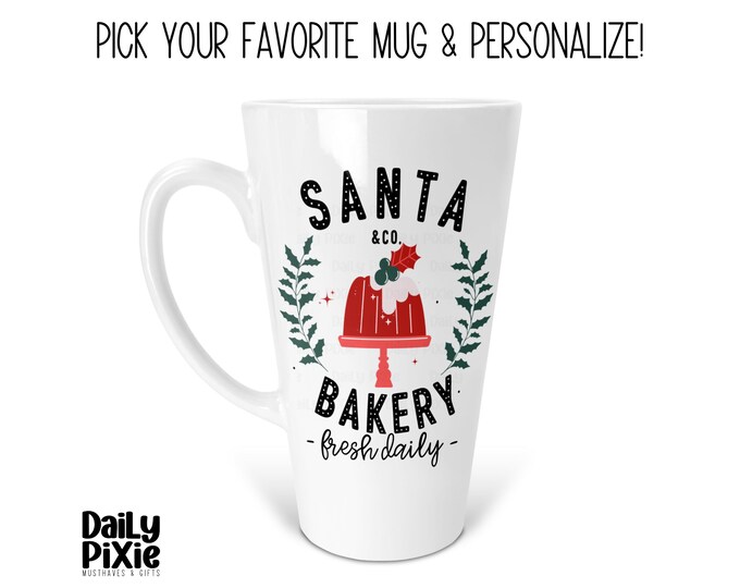 Unique Christmas Mug with Custom Text – Perfect for Holiday Gifts