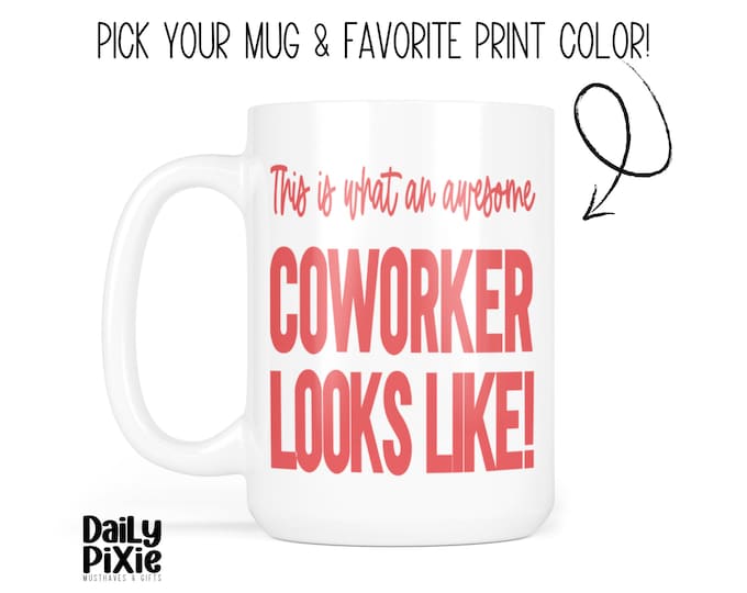 Awesome Co-Worker Mug - Show Your Appreciation!