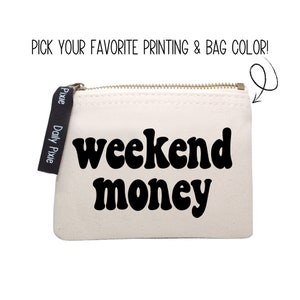 Coin Bag Weekend Money - le portefeuille élégant parfait pour sortir !