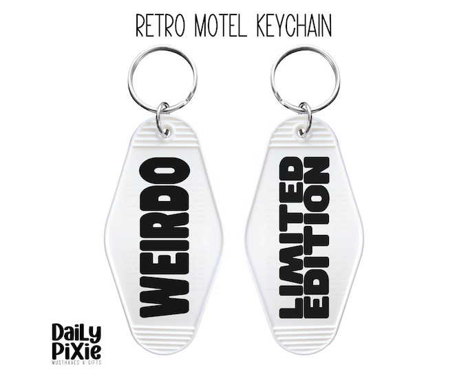 Weirdo Keychain - Limited Edition & Retro Cool