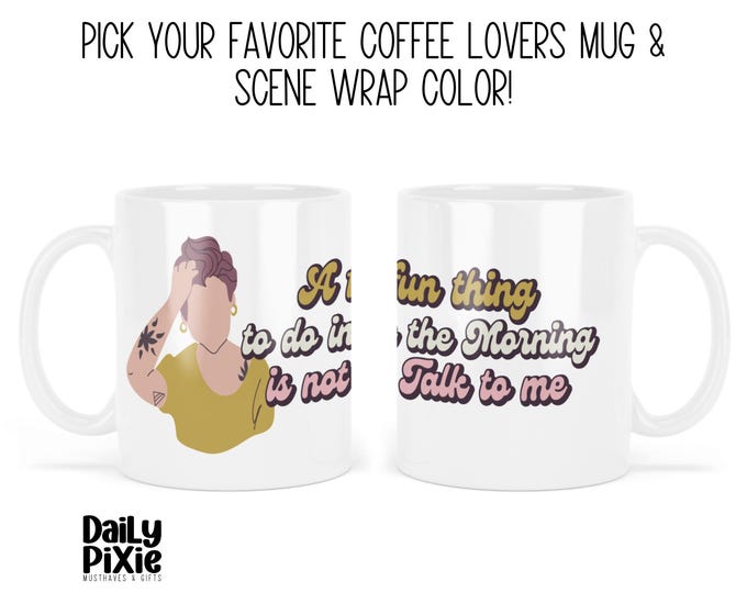Funny Coffee Lovers Mug 'A Fun Thing' for Coffee Addicts - A Laugh with Every Sip!