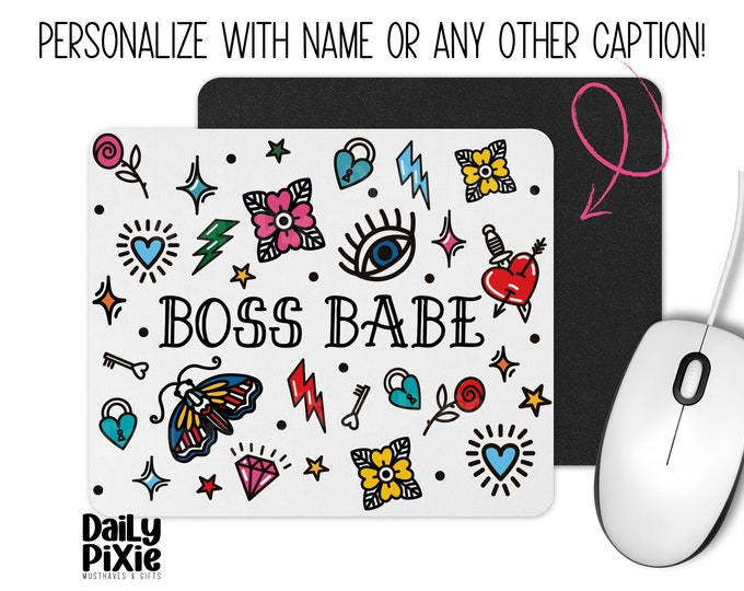 Work in Style - Custom Colorful Mouse Pad - Personalized MousePad