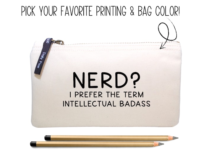 Stay Organized and Stylish with this N.E.R.D. Pencil bag - Make a Statement!