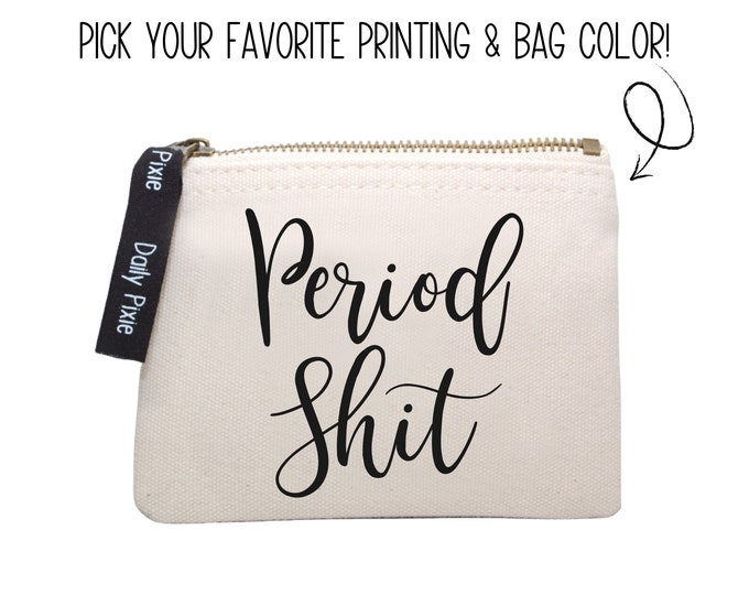 Tampon Period bag Leak Week: Storage with a Splash of Sass - A Giggly Necessity!