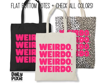 Hippe WEIRDO Tote Bag - Statement Piece Voor De Gekkies Onder Ons!