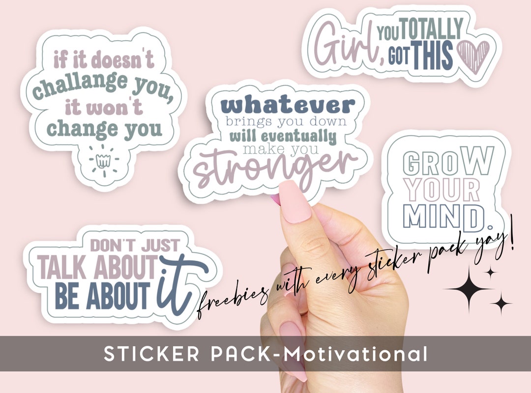 25pcs Fashion Style Positive Energy Slogan Motivational Poster Stickers for  Mobile Phone Laptop Luggage Moto Car Decal Stickers - Price history &  Review, AliExpress Seller - HOTEMPO Childhood Store