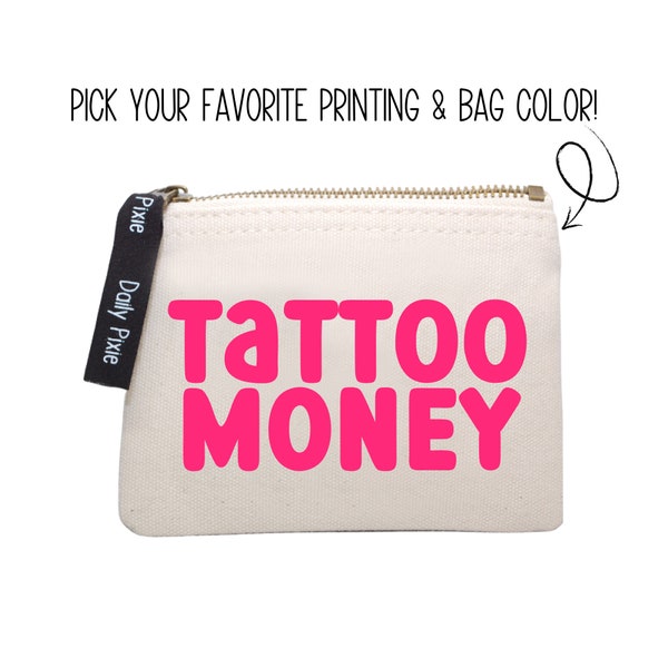 Coin bag - Tattoo Money: fun gift for Tattoo Lovers!