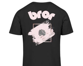 bror | Men Long T-shirt , black  - Herren Long Tee