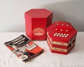 Vintage Scholer Concertina made in the German Democratic Republic, Accordion, Musical Instrument, Squeeze Box