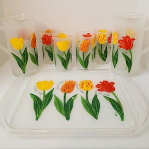 Acrylic Pitcher and Glasses Set - Etsy