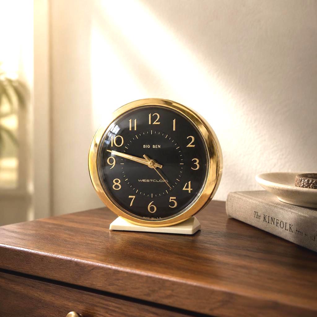 Westclox Vintage Alarm Clock - Etsy