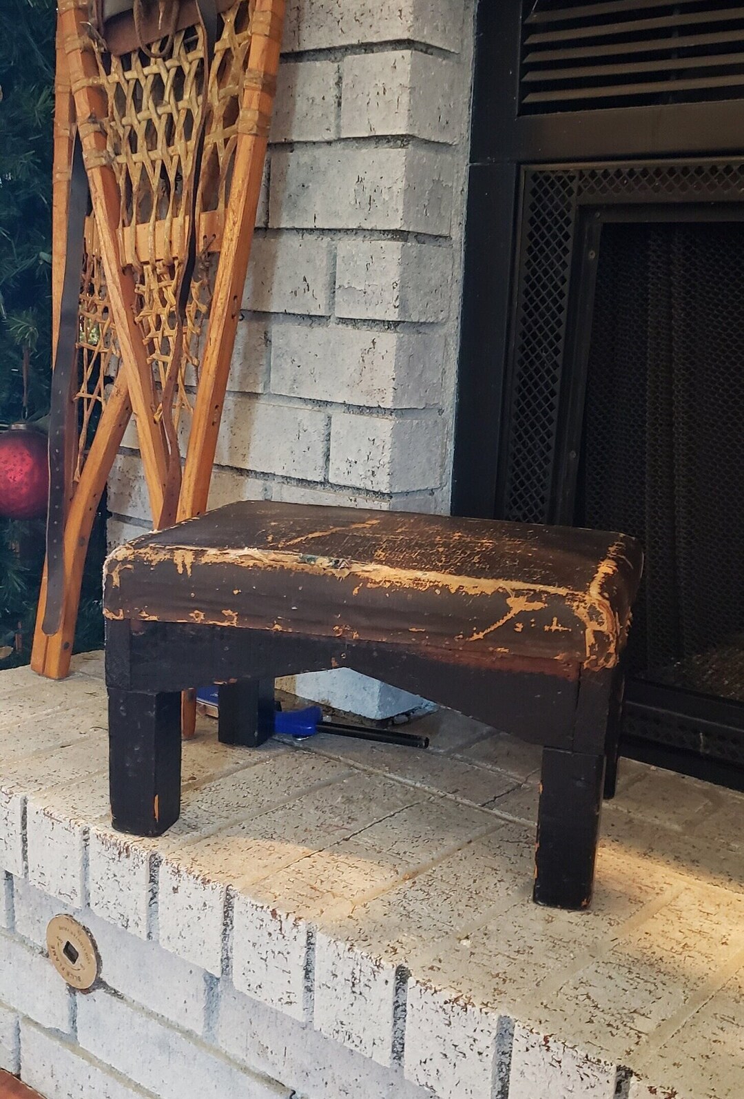 Bench Riser For Seating Primitive Handmade Stepstool, Antique Bench, Seat, Riser - Etsy