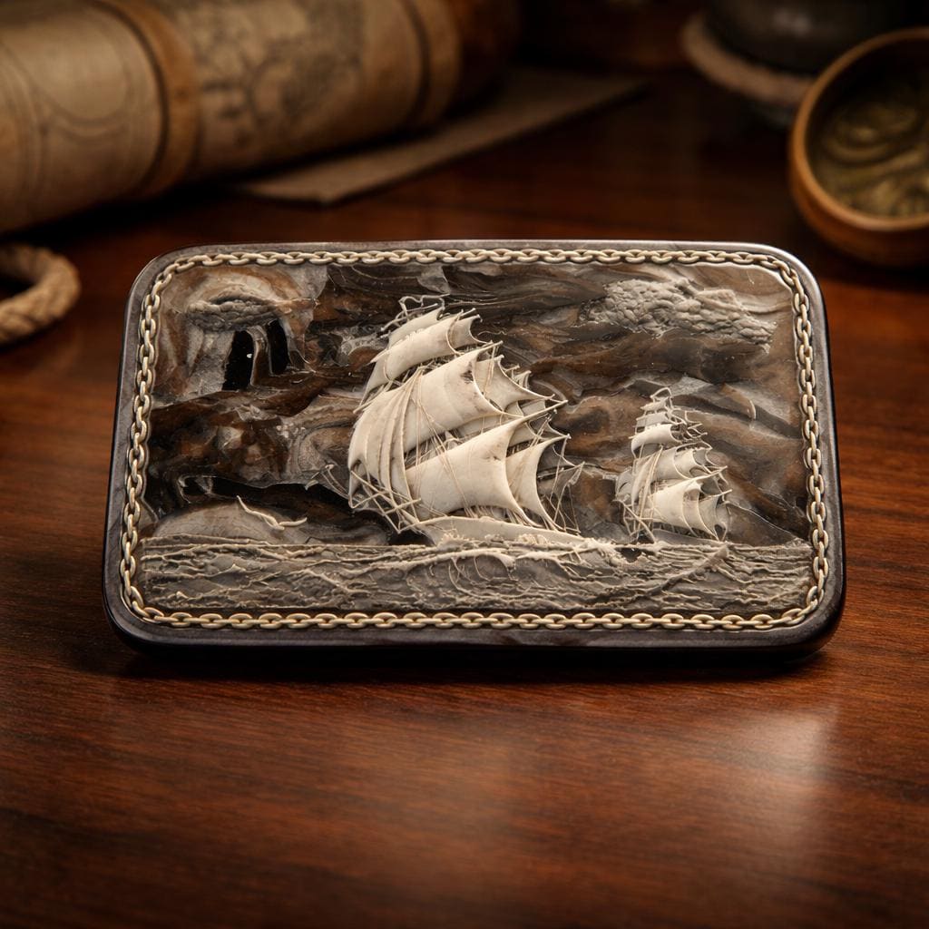 Incolay Stone Jewelry Box - Etsy