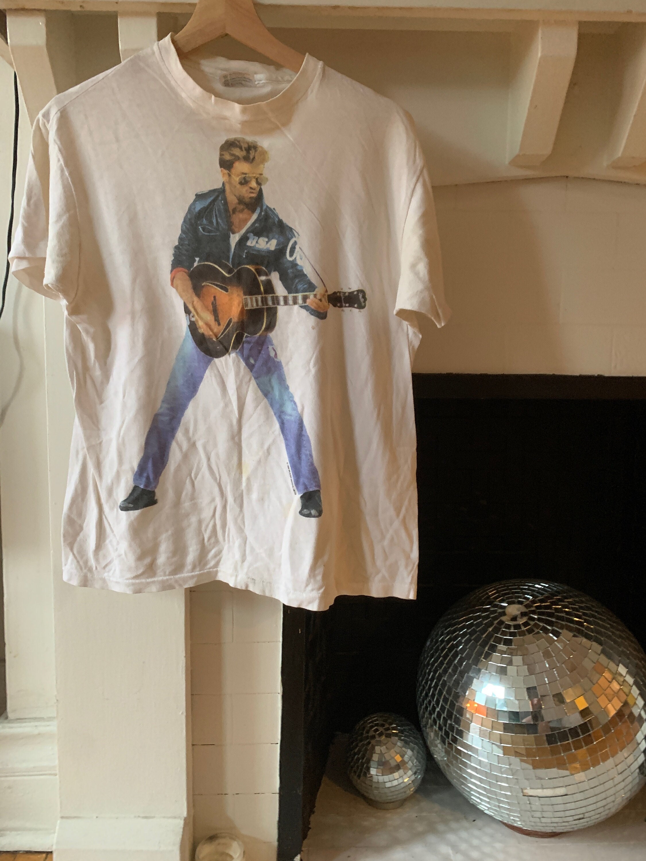 Super Rare Vintage George Michael 1988 Faith Tour T shirt Etsy UK