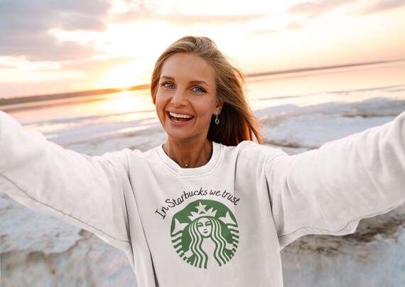 Starbucks Sweatshirt for Coffee Lovers Comfy Crewneck Coffee