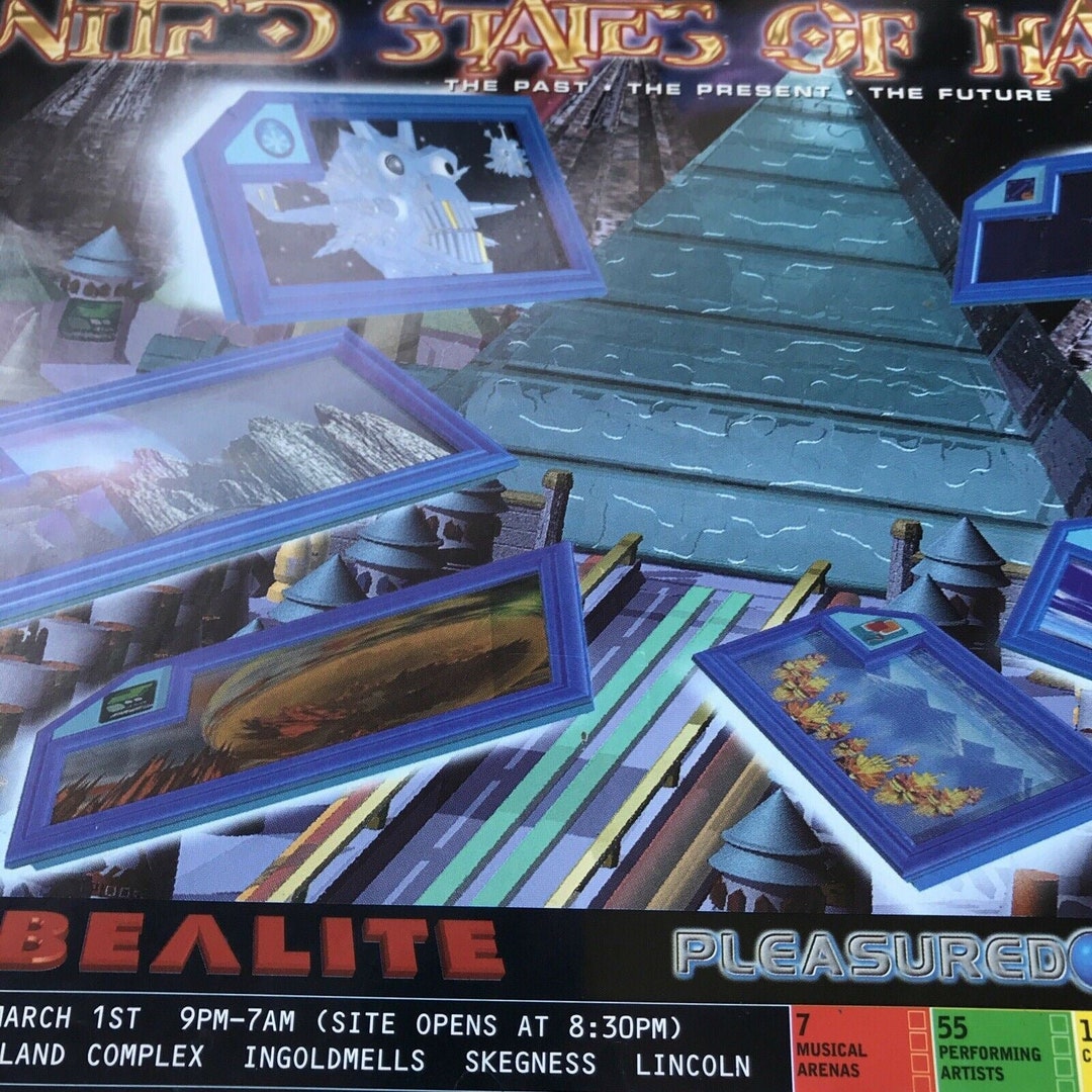 90s Y2K RAVE Memorabilia Flyer SKEGNESS Pleasure Dome Robbie Long - Etsy