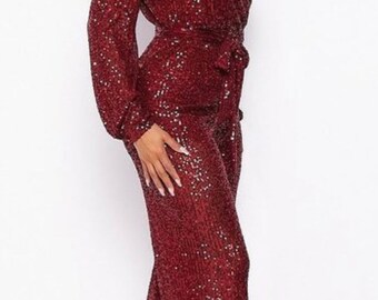 sequin dresses and jumpsuits