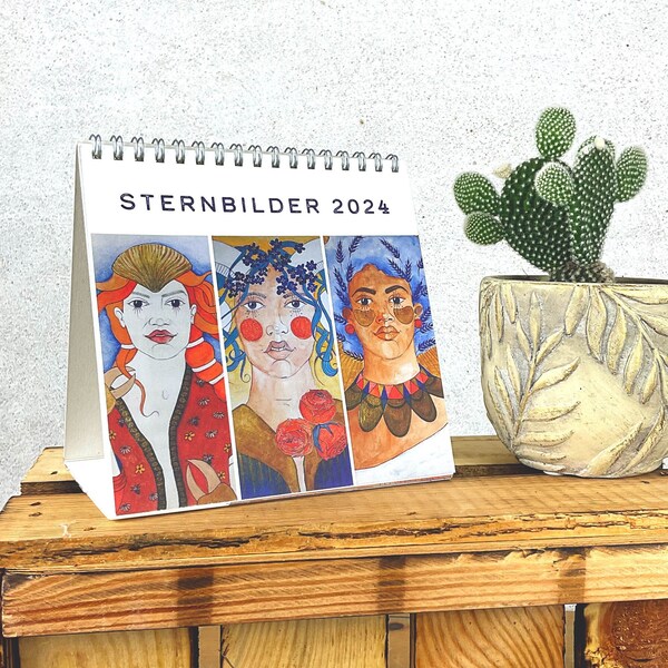 Tischkalender „Sternbilder 2024“